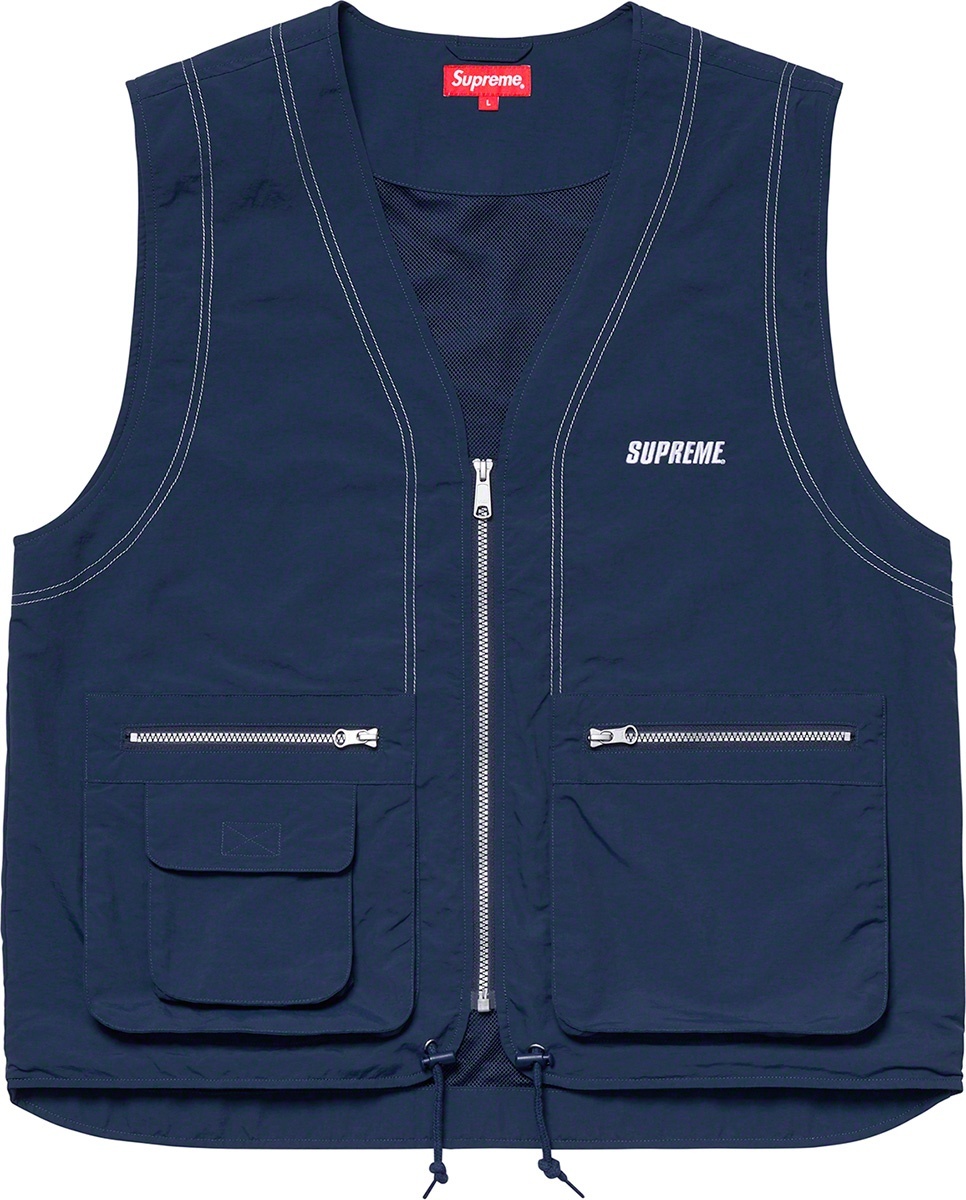 Nylon Cargo Vest view 9